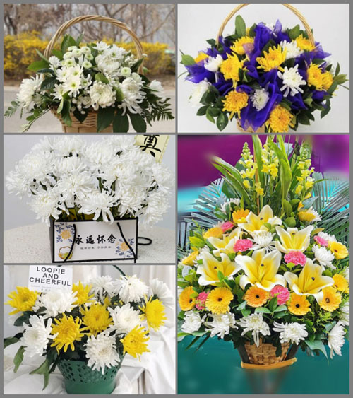 贵州毕节市威宁县新发乡花园村白事提篮配送